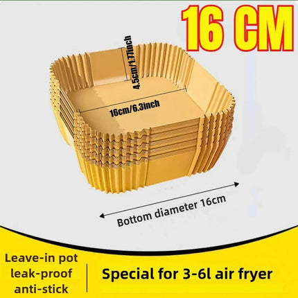 Non Stick Air Fryer Paper Liner For Baking For Home Bakers by zapcart