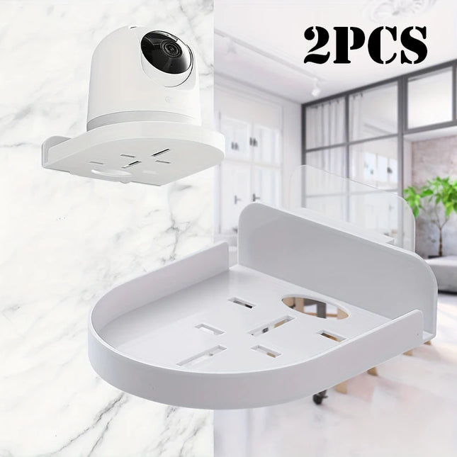Choice Camera Wall Shelf Monitoring Rack Adhesive Bracket by zapcart