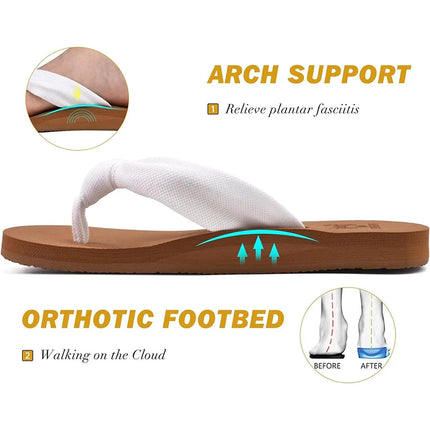 Bebealy Arch Support Sandals For Women Indoor Comfort by zapcart