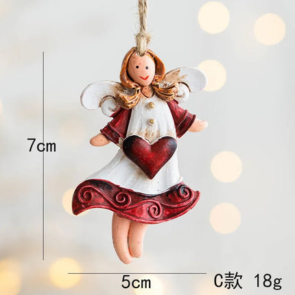 Choice Resin Christmas Ornament Santa Snowman Home Decor by zapcart