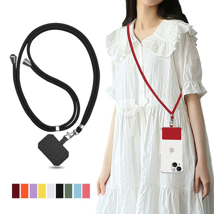 BAPPSUSCN Adjustable Phone Lanyard Nylon Neck Strap IPhone by zapcart