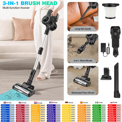 DayPlus Cordless Vacuum Cleaner Powerful Suction For Home by zapcart