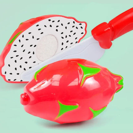 Kitchen Play House Toy Set Realistic Cutting Fruit For Kids by zapcart