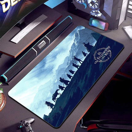 UKGF Gaming Desk Mat 90x40cm Non Slip With Wrist Strap by zapcart