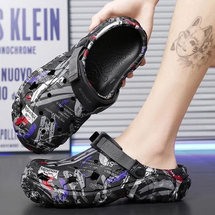 Plus Size Men Sandals 47 Outdoor Clogs Water Shoes Comfort by zapcart