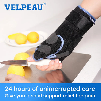 VELPEAU Wrist Splint Medical for Carpal Tunnel Pain, Tendonitis and Arthritis, Wrist Brace with Adjustable Thumb Support by zapcart