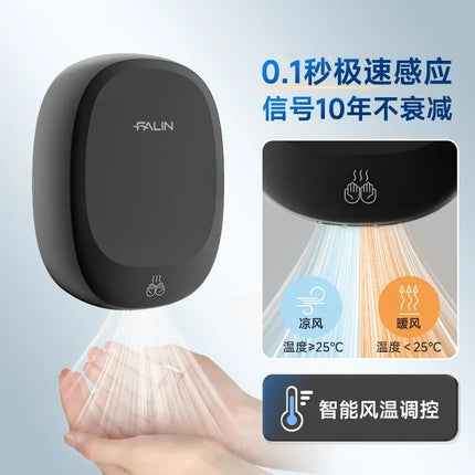 Saintciaga Mini Hand Dryer Wall Mounted 1000W Auto Sensor CE by zapcart