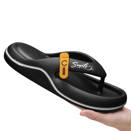 RUI XINGHUI Mens Platform Flip Flops EVA Slippers Non Slip by zapcart