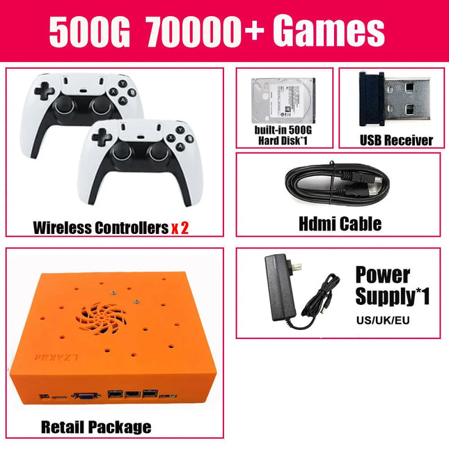 M8 Game Console Plug And Play 70K Games For Retro Gamers by zapcart