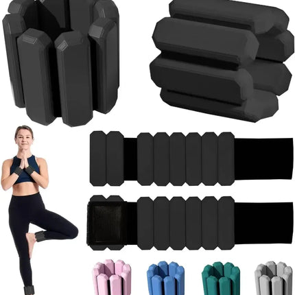 Craft of Weaving Adjustable Weighted Wrist Weights Yoga by zapcart
