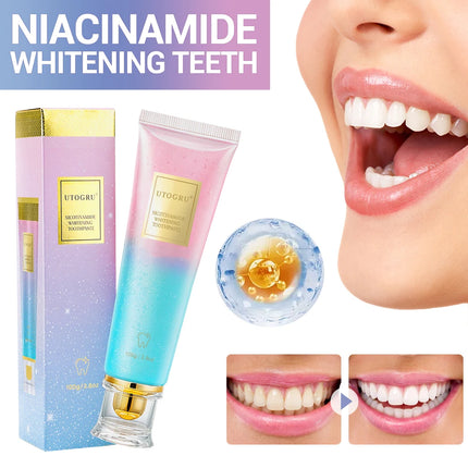 DearBeautyChoice Nicotinamide Whitening Toothpaste Fresh Breath by zapcart