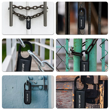 Kemei Fast Fingerprint Padlock Pro For Locker And Luggage by zapcart