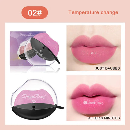 Lazy Lipstick Lip Shape Color Changing Temperature Activated by zapcart