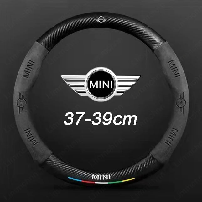 Mini Steering Wheel Cover Embossed Logo For Cooper JCW Fans by zapcart