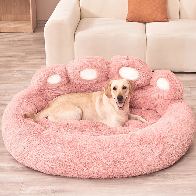 BeiYu Pet Fluffy Dog Bed Large Cozy Comfort For Dogs by zapcart