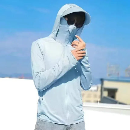 Fujian Men's UV Protection Quick Dry Mesh Jacket Outdoors by zapcart