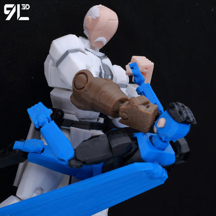 9L3D 3D Printed Action Figure Poseable Collectible For Fans by zapcart