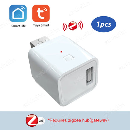 Tuya Smart Plug Micro USB Adaptor 5V WiFi Alexa Google by zapcart