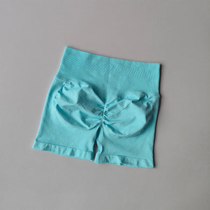 Peach Buttock Lifting High Waisted Yoga Shorts Women by zapcart