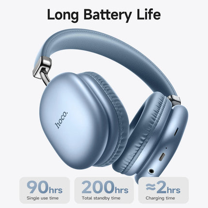 HOCO W35 Max Wireless HiFi Headphones Bluetooth 5.3 Sport by zapcart