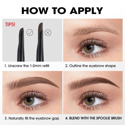 O.TWO.O Machete Eyebrow Pencil Waterproof For All Day Wear by zapcart