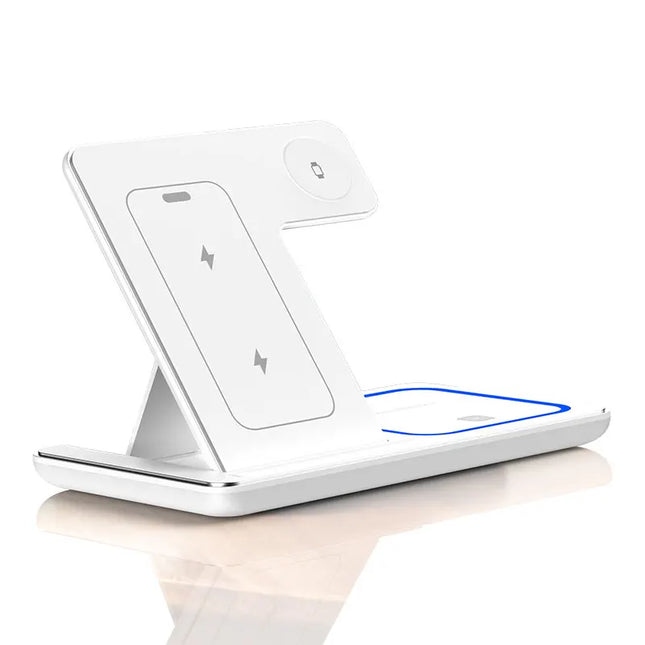 VIKEFON 30W Fast Wireless Charger Stand 3 In 1 For iPhone by zapcart