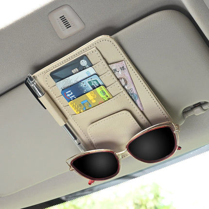 Choice Car Visor Organizer Multi Pocket Storage For Drivers Scratch Resistant