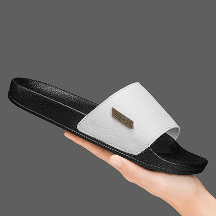 QZHSMY Mens Sandals Lightweight Comfort Flip Flops