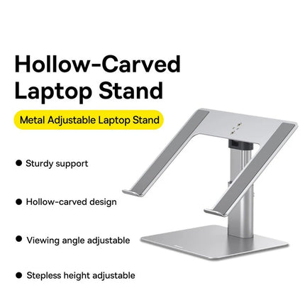 Baseus Adjustable Laptop Stand For MacBook Air Pro Foldable by zapcart