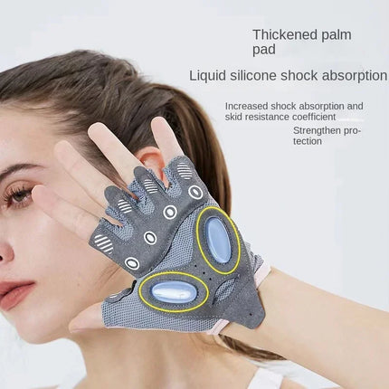 Unisex Slip Resistant Weight Lifting Gloves For Workouts by zapcart