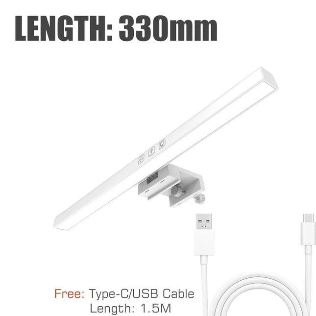 LED Computer Monitor Light Bar For Learning/Reading/Work Dimming Night Lighting Display Screen Hanging Lamp Eye Protection Lamp by zapcart