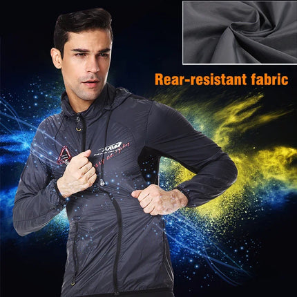 CN Zhejiang Reflective Waterproof Cycling Jacket Men Women by zapcart
