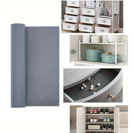 Kitchen Shelf Liner Drawer Liners Non-Adhesive Refrigerator Liners Waterproof Fridge Mats Shelves Pantry by zapcart