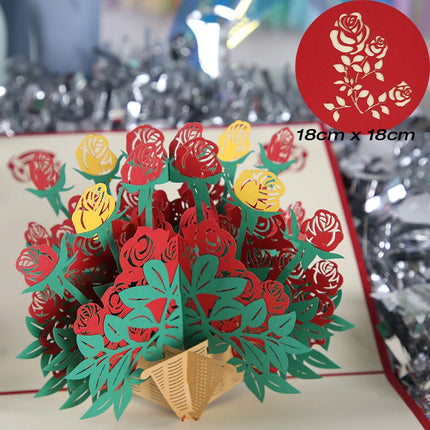 Parehope 3D Pop Up Valentine Card For Wife And Friends by zapcart