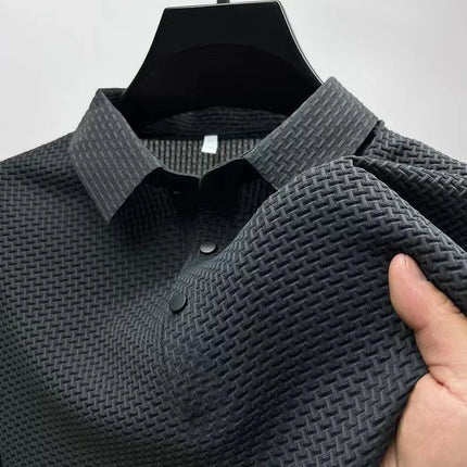 Choice Men Polo Shirt Bone Color Breathable Summer Casual by zapcart