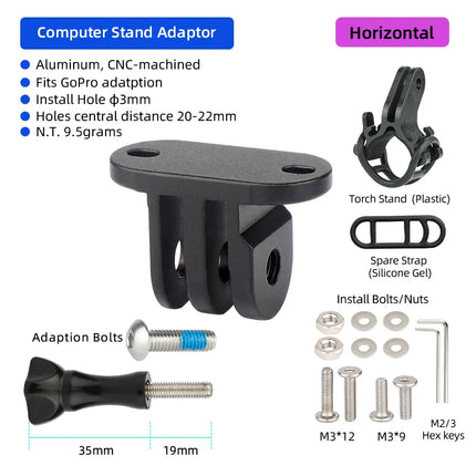 Deemount Tough Aluminum Bike Computer Mount Garmin Edge MTB by zapcart