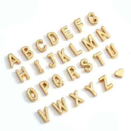 CN Personalized Name Bracelet 26 Letters Heart Women Gift by zapcart