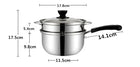 Uibqut Stainless Steel Double Bottom Soup Pot Home Cooks by zapcart