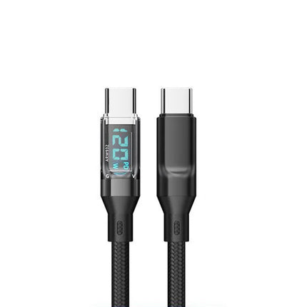 OOZCC LCD Watt Display Cable 120W Fast Charge for iPhone