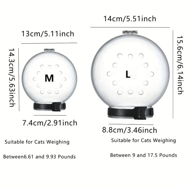 Cat head protection ball, pet grooming accessories, breathable mask, swimming helmet, cat supplies by zapcart