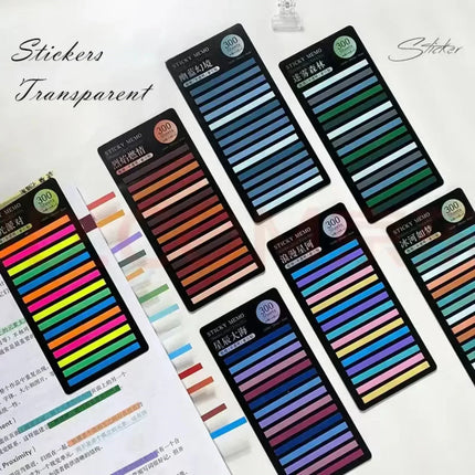 Moonbiffy Waterproof Index Tabs Sticky Notes for Students by zapcart