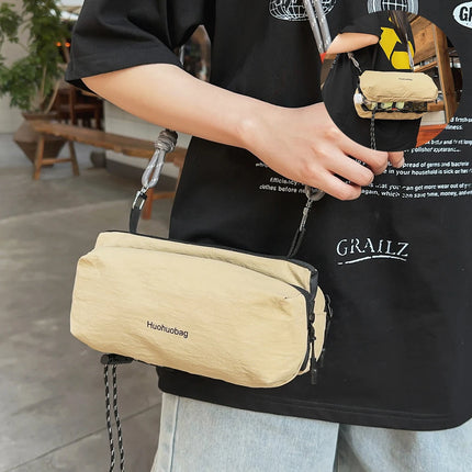 New Design Sense Crossbody Bag, Casual Mobile Phone Bag, Multi-Layer Lightweight Shoulder Bag, Mountain Climbing Small Bag by zapcart