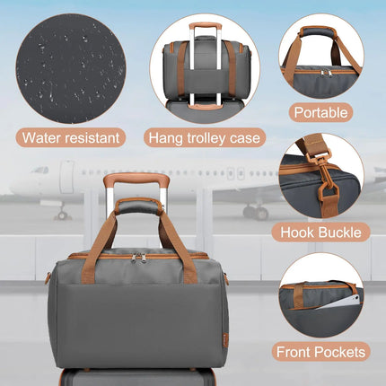 Kono 2 Piece Lightweight Luggage Set Ryanair TSA Lock by zapcart