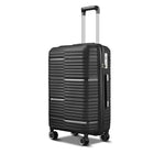 Double Traveller Zipper Luggage 20 24 28 Inch Unisex Wheels by zapcart