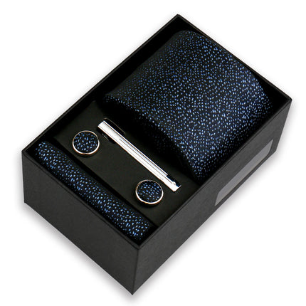 CN Mens Premium Tie Set Gift Box Paisley Handkerchief by zapcart