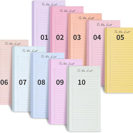 Choice Candy Color Daily Schedule Memo Pad For Students by zapcart