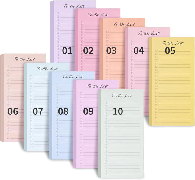 Choice Candy Color Daily Schedule Memo Pad For Students by zapcart