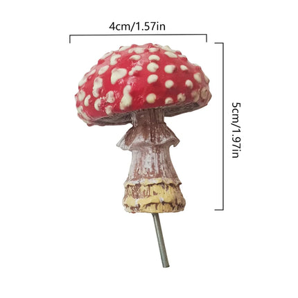 Choice Glow In The Dark Mini Mushroom Ornament Fairy Garden by zapcart