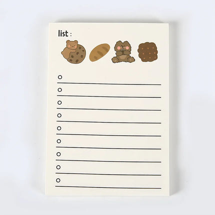 Moonbiffy To Do List Memo Pad 50 Sheets Student Stationery by zapcart