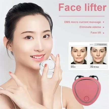 EMS Facial Massager Microcurrent Lift At Home Beauty by zapcart